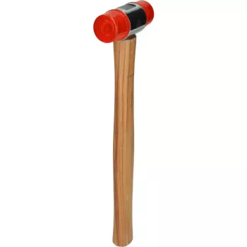 Martelo de plástico KS Tools 140.5202 cabeça de plástico cabo de madeira 30 cm 350 g