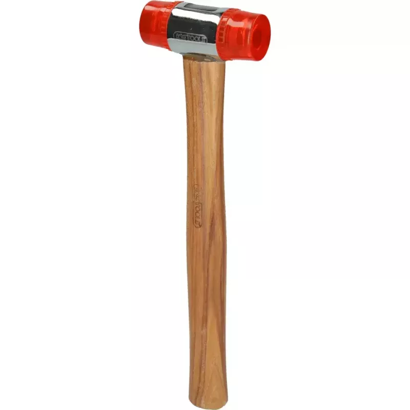 Martelo de plástico KS Tools 140.5202 cabeça de plástico cabo de madeira 30 cm 350 g