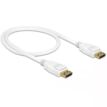 Cabo DisplayPort DeLOCK 85507 0,5 m branco