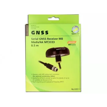 Módulo recetor GPS Navilock 60326 M8 99 canais preto