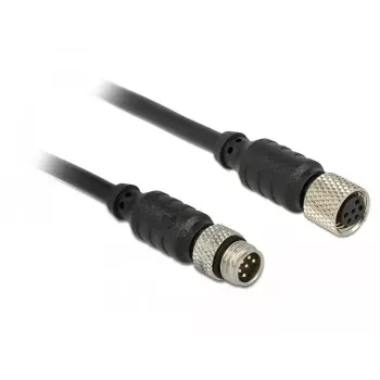 Cabo série Navilock 62971 preto 1 m M8