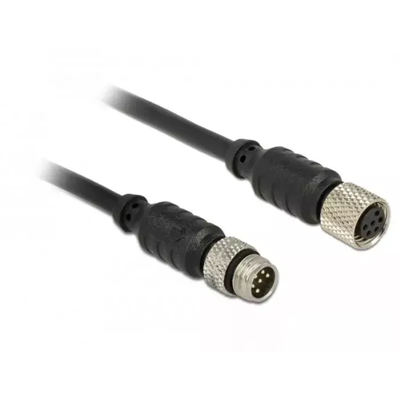 Cabo série Navilock 62971 preto 1 m M8