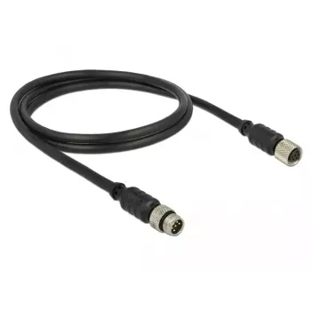 Cabo série Navilock 62971 preto 1 m M8