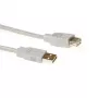 USB 2.0 ficha A - conector fêmea USB A marfim 1,80 m ACT SB2200