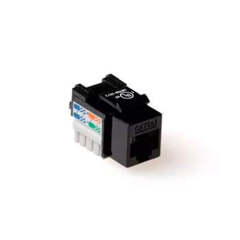 Keystone jack ACT CAT6 não blindado LSA branco TD6015