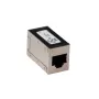 Acoplador em linha ACT RJ-45 blindado CAT5E, RJ45, RJ45, aço
