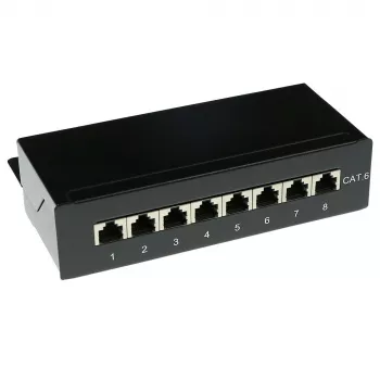 ACT FA6001 caixa de superfície blindada 8 portas CAT6