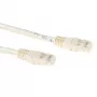 Cabo de patch ACT marfim 25 metros U/UTP CAT6 com fichas RJ45