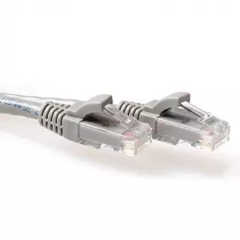 Cabo de patch ACT cinzento 30 metros U/UTP CAT6 com fichas RJ45