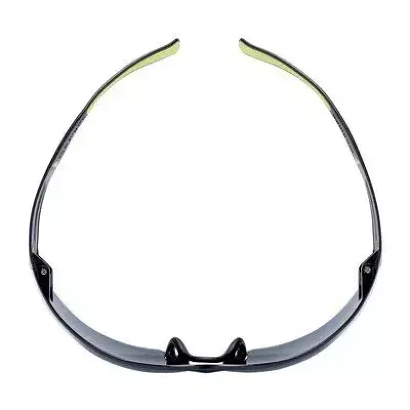 3M SF4000GC1 óculos de segurança óculos de proteção plástico preto, verde