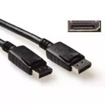 Cabo DisplayPort macho - macho ACT AK3981 3 metros Power-Pin 20 ligado