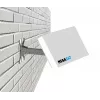 Antena parabólica Megasat D2 10,7 - 12,75 GHz branco