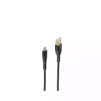Cabo USB ShiverPeaks BS20-72025 1 m USB 2.0 A para Micro-USB B preto