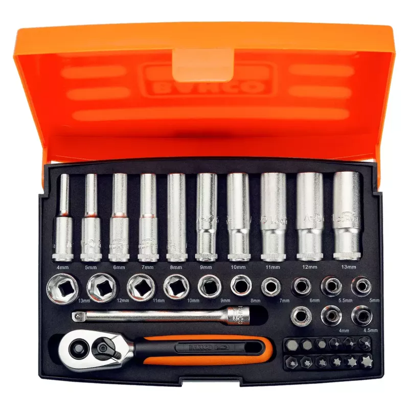 Bahco SL25L conjunto de chaves de caixa de 37 peças