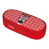 Estojo de lápis macio Herlitz 50038428 poliéster vermelho 215x95x60 mm