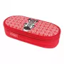Estojo de lápis macio Herlitz 50038428 poliéster vermelho 215x95x60 mm