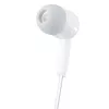 Auscultadores Hama Gloss com fios intra-auriculares música cinzento, branco