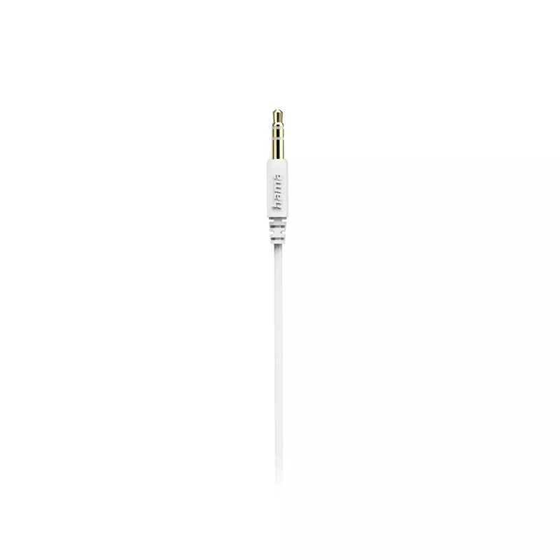 Auscultadores Hama Gloss com fios intra-auriculares música cinzento, branco