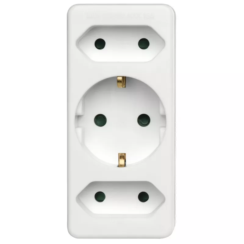 Extensão de energia Hama 00223215 3 saídas AC interior branco