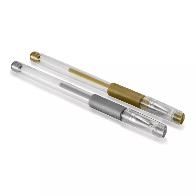 Hama Classic caneta de gel com tampa dourado, prateado 2 unid.