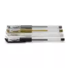 Hama Classic caneta de gel com tampa preto, dourado, prateado, branco 4 unid.