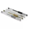 Hama Classic caneta de gel com tampa preto, dourado, prateado, branco 4 unid.