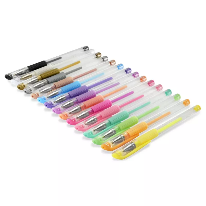 Hama Pastel & Classic caneta de gel com tampa multicolor 15 unid.