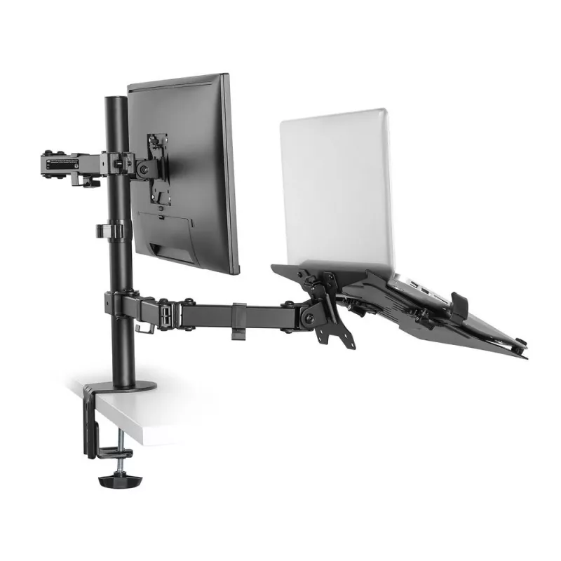 ACT AC8305 braço para portátil e monitor até 15,6 polegadas, preto