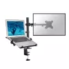 ACT AC8305 braço para portátil e monitor até 15,6 polegadas, preto