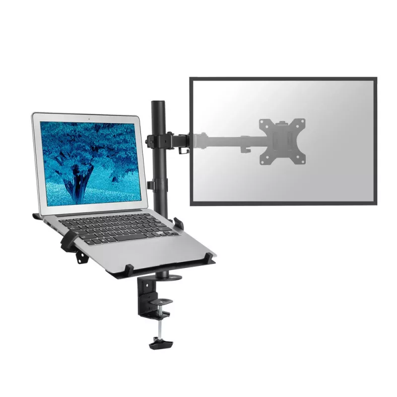 ACT AC8305 braço para portátil e monitor até 15,6 polegadas, preto