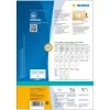 Etiquetas de impressora autoadesivas HERMA 10735 branco 20 x 14,3 cm 160 etiquetas
