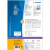 Etiquetas de impressora autoadesivas HERMA 10740 branco 19,2x6,1 cm 320 etiquetas