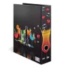 Ficheiro de argolas HERMA 19566 A4 multicolorido argolas redondas arrumação
