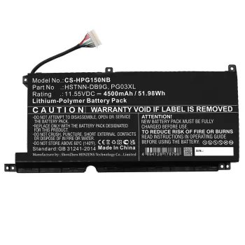Peça de substituição para portátil CoreParts MBXHP-BA0305 Largura 95,2 mm Profundidade 6,8 mm Altura 211,6 mm