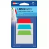 Separadores adesivos Avery Ultra Tabs 74754 azul verde vermelho