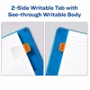 Separadores adesivos Avery Ultra Tabs 74760 azul verde laranja vermelho