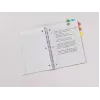 Separadores adesivos Avery Ultra Tabs 74760 azul verde laranja vermelho
