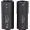 Conjunto de chaves de caixa KS Tools 515.0895 encaixe de 1/2 polegadas 2 chaves de caixa