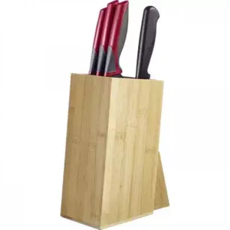 Bloco de facas Guard Westmark 14472260 bambu plástico madeira