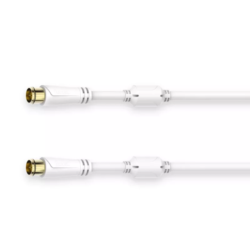 Hama 00205034 Cabo coaxial 1,5 m tipo F branco
