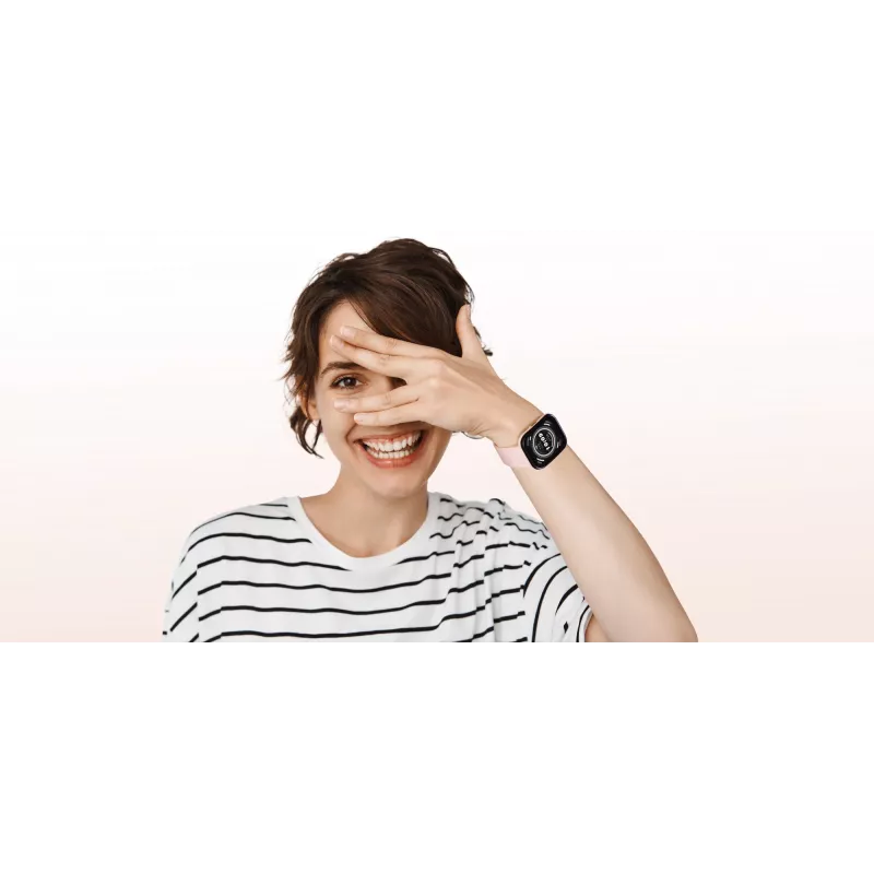 Amazfit Bip 5 4,85 cm (1,91 polegadas) TFT 45,9 mm Digital 320 x 380 píxeis Ecrã tátil rosa GPS (satélite)