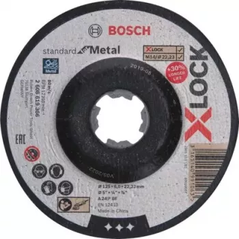 Disco de desbaste Bosch 2 608 619 366 forma cónica para aço