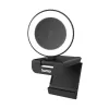 Webcam Hama C-850 Pro 4 MP 2560 x 1440 píxeis USB 2.0 preto