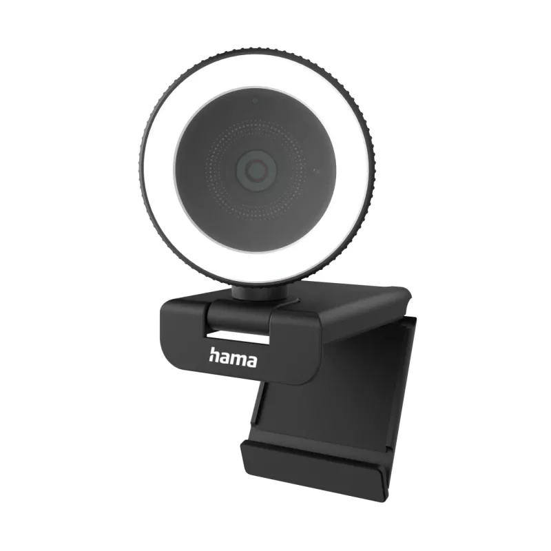 Webcam Hama C-850 Pro 4 MP 2560 x 1440 píxeis USB 2.0 preto