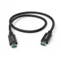 Cabo USB Hama Full-Featured USB 3.2 Gen 1 (3.1 Gen 1) 1,5 m USB C preto