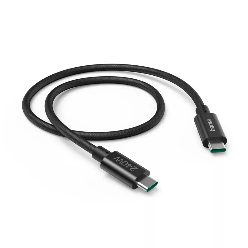 Cabo USB Hama Full-Featured USB 3.2 Gen 1 (3.1 Gen 1) 1,5 m USB C preto