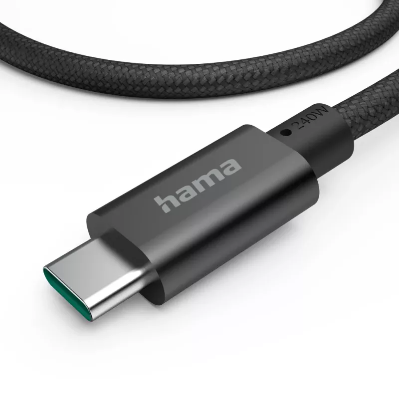 Cabo USB Hama Full-Featured USB 3.2 Gen 1 (3.1 Gen 1) 1,5 m USB C preto