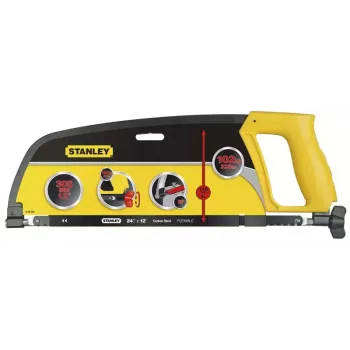 Serra de arco Stanley Enclosed Grip 30 cm amarelo 1-15-122
