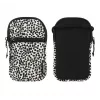 Bolsa Herlitz Spotted capa para telemóvel preto branco universal