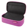 Estojo de lápis Herlitz beatBox ABC Soft poliéster rosa roxo 225x120x70mm